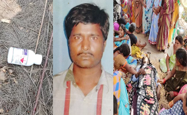 Sugar Cane Farmer Commits Suicide in East Godavari - Sakshi