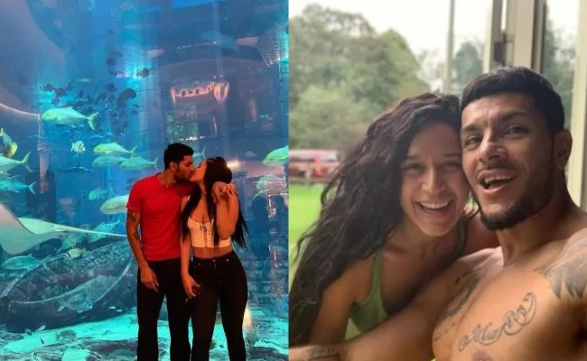 Tiger Shroff's sister Krishna Shroff Share Kiss Photos - Sakshi