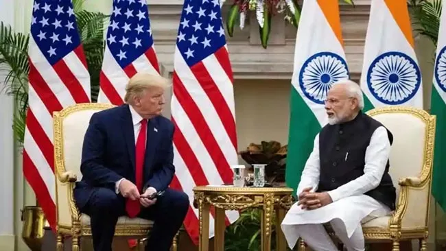 US relationship with India is now extraordinary says President Trump - Sakshi