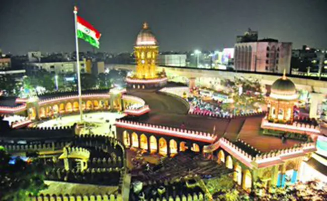 Lighting of Moazamjahi Market Gets New makeover - Sakshi