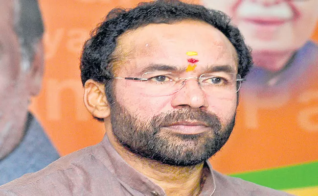 Kishan Reddy Suggests Telugu People Over Coronavirus - Sakshi