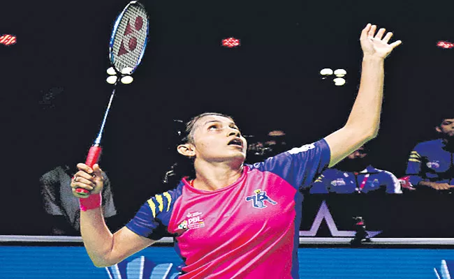 Pune Seven Aces Entered into Semi Finals In Premier Badminton League - Sakshi