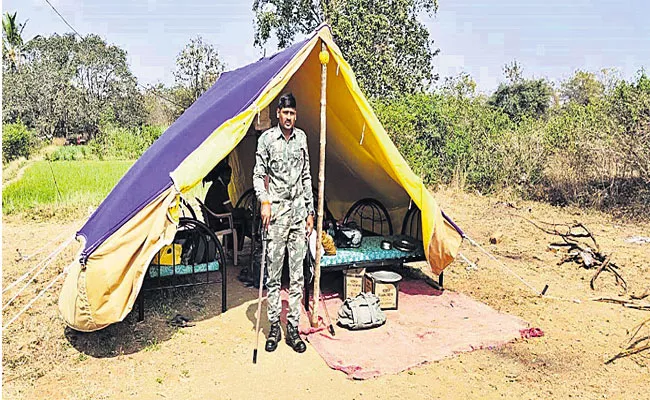 Disha Encounter Spot Still Under Police Security - Sakshi