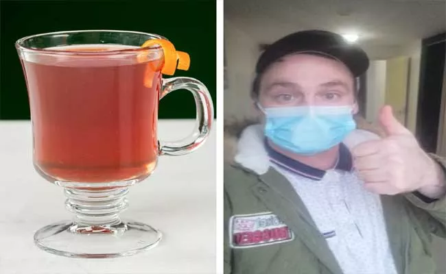 British Man Says To Defeats Corona Virus With Whiskey and Honey - Sakshi