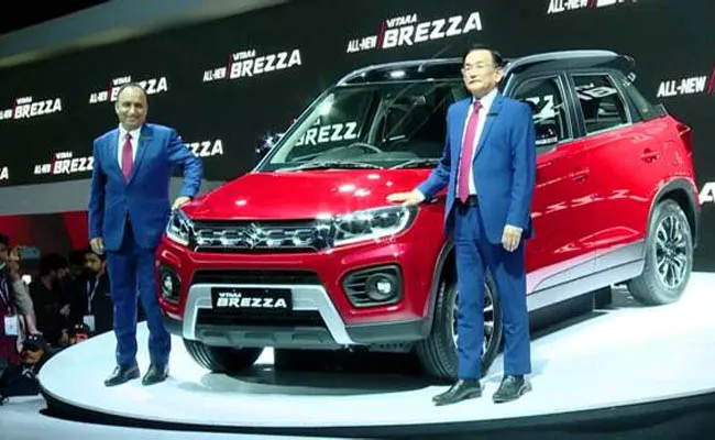 Maruti Suzuki unveils new Brezza with BS6 petrol engine  - Sakshi