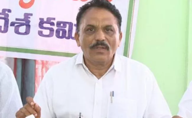 V Laxman Reddy Talks In Press Meet Over Liquor Ban In Vizianagaram - Sakshi