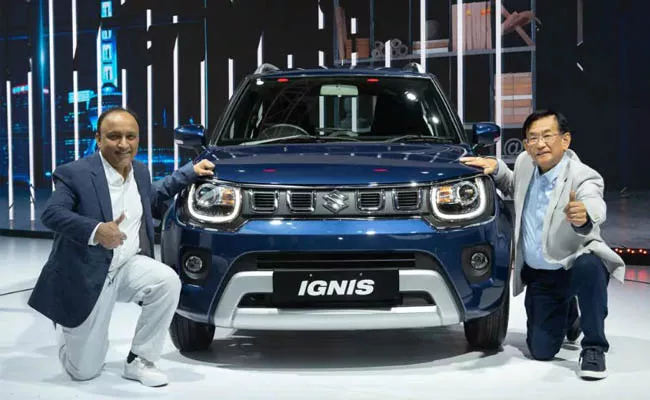 Auto Expo 2020 | Maruti Suzuki unveils upgraded Ignis  - Sakshi