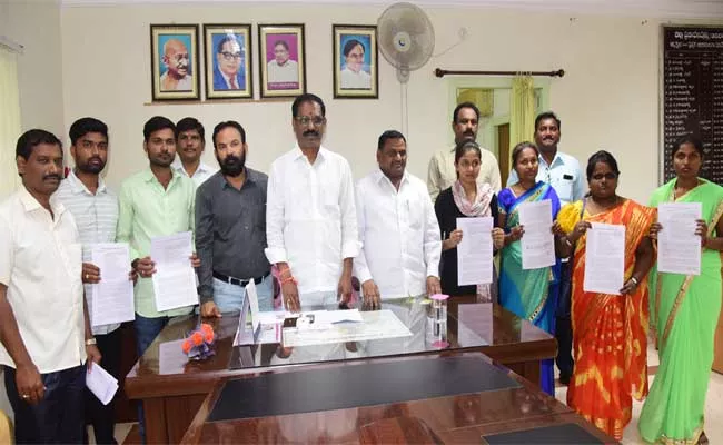 Compassionate Appointments In ZP In Adilabad - Sakshi