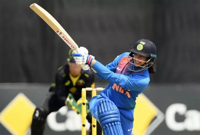 India Chase Down Record Total to Beat Australia by 7 Wickets - Sakshi