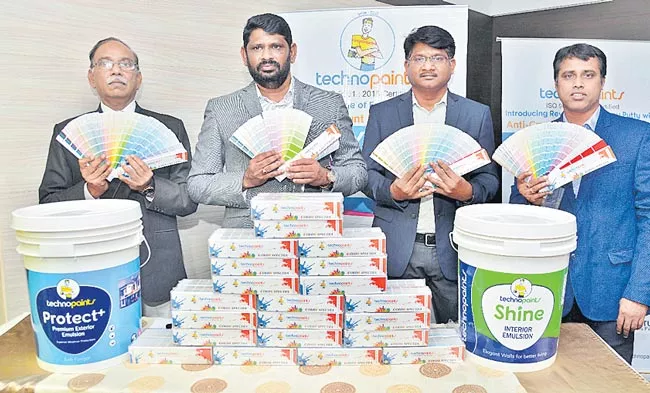 Techno Paints to set up new plant in Telangana - Sakshi