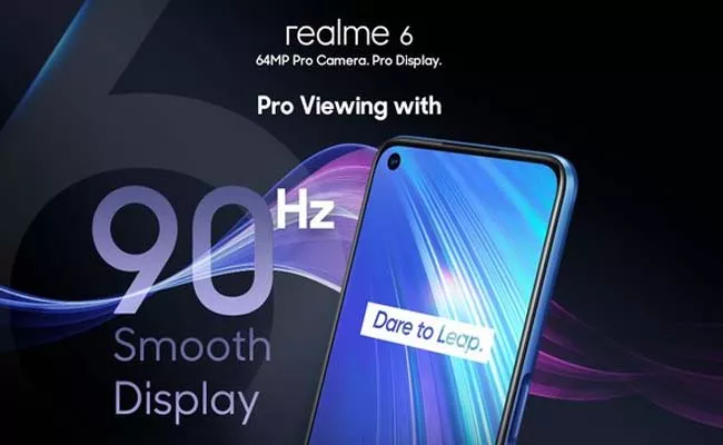 Realme 6 goes on first sale from March 11 - Sakshi