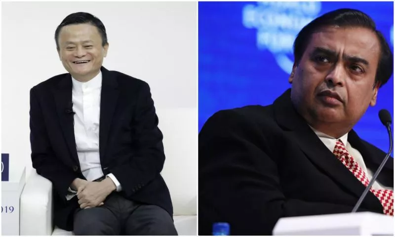 Mukesh Ambani Loses Asia's Richest Crown to Jack Ma - Sakshi