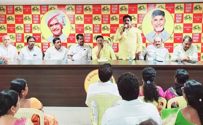 TDP Hunting For Candidates For Local Elections Krishna - Sakshi