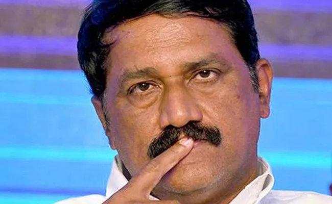 EX Minister Ganta Srinivasa rao assets for Indian bank auction - Sakshi