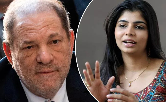 Chinmayi Sripada Satirical Tweet On Harvey Weinstein Sentenced 23 Years - Sakshi