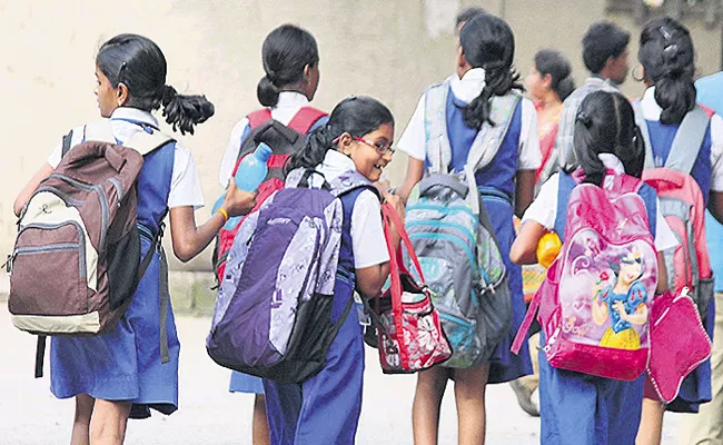 Half Days Schools In AP From 15th Of March - Sakshi