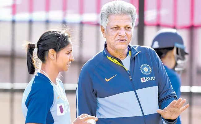 Women Cricket Team Coach Raman Speaks About Women Practice Session - Sakshi