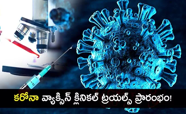 First Human Trial Of Vaccine Phase 1 Begins in USA For Covid 19 - Sakshi