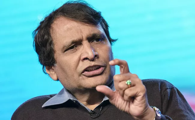 Suresh Prabhu Self Quarantined After Return From Saudi Arabia - Sakshi