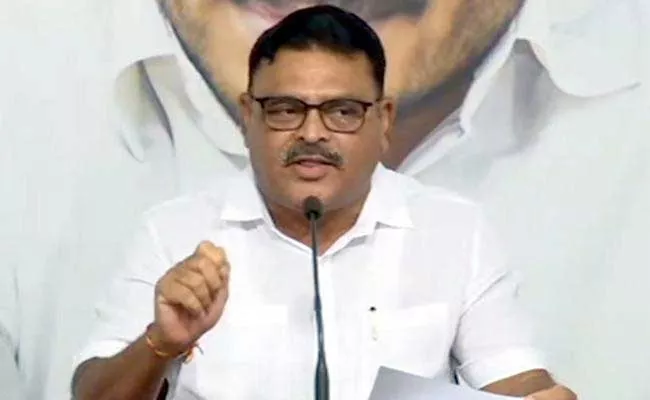 Ambati Rambabu Slams On Chandrababu Over State Election Commission - Sakshi