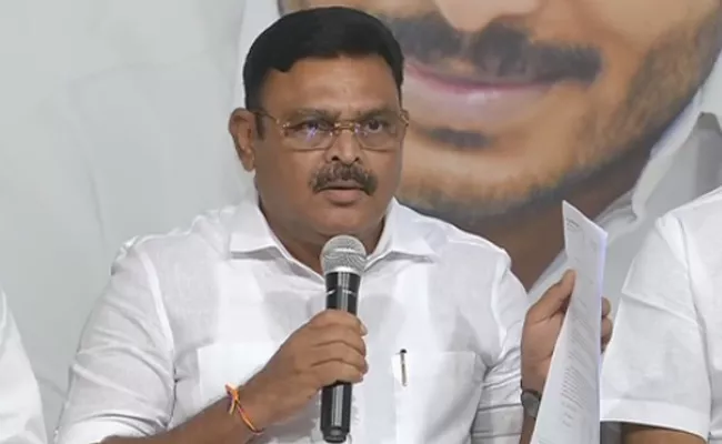 Ambati Rambabu Fires On Chandrababu And Nimmagadda Ramesh Letter - Sakshi