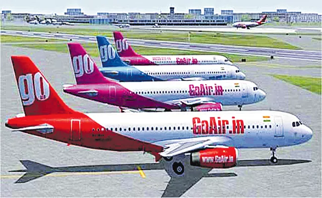 COVID 19 Effect Go Air Service Closed For International Flights - Sakshi