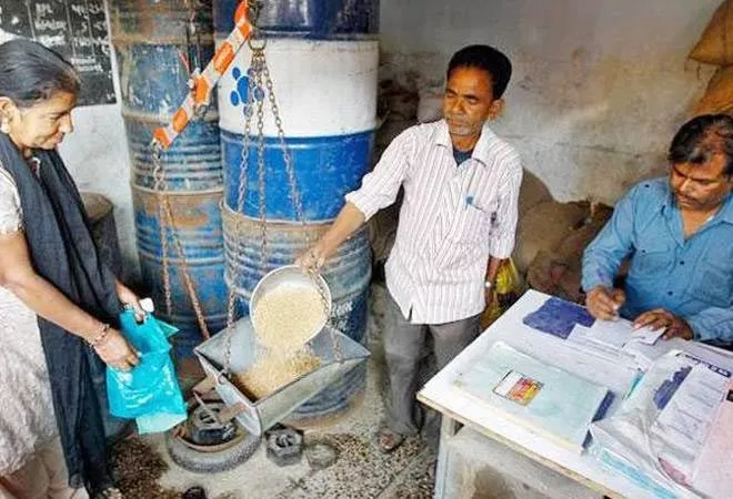 PDS beneficiaries can lift 6-month quota of grains in one go - Sakshi