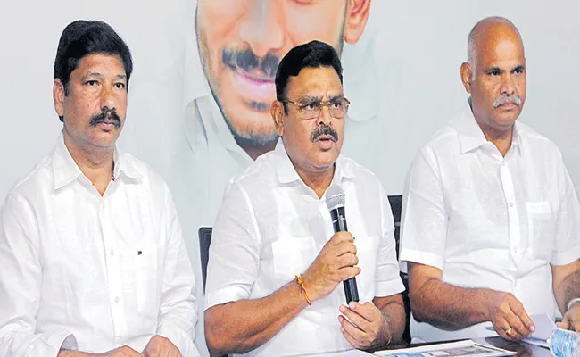 YSRCP Leaders Fires On Chandrababu Naidu - Sakshi