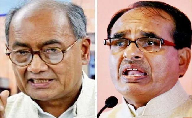 BJP Denies Luring Cong MLAs In MP Slams Digvijaya Saying - Sakshi