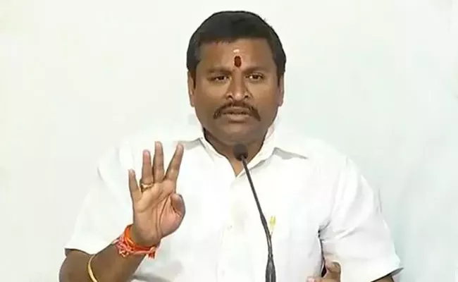 Vellampalli Srinivasa Rao Slams On Kanna Laxminarayana In Tadepalli - Sakshi