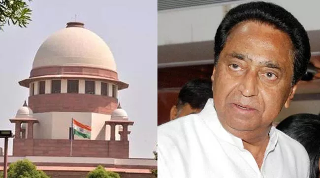 Supreme Court asks Kamal Nath to face floor test Friday - Sakshi