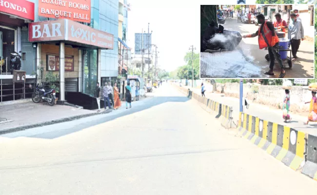 Corona Effect; High Alert In Visakhapatnam - Sakshi