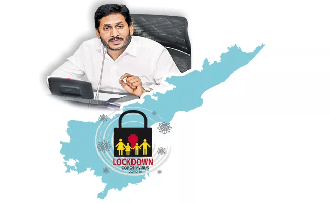 CM YS Jaganmohan Reddy Announce AP Lock Down Till 31st March - Sakshi