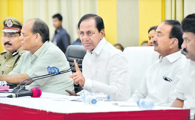 CM KCR Announced Telangana Lockdown Till 31st March - Sakshi