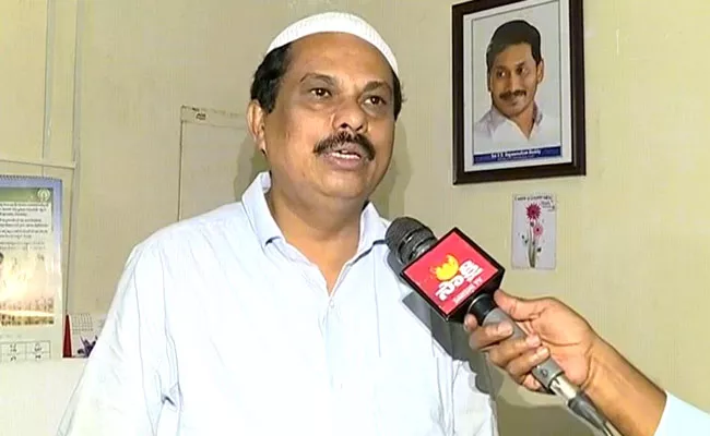 AP Wakf Board CEO Aleem Basha Said Muslims Should Prayers At Home - Sakshi