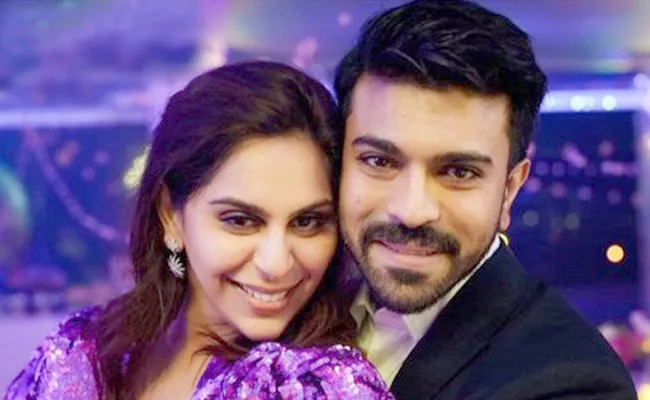 Ram Charans Birthday: Upasana Bakes Cake For Her Husband - Sakshi