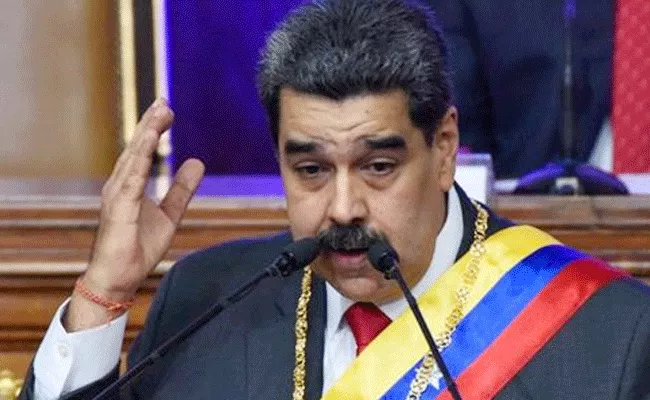 Venezuela Leader Nicolas Maduro Charged In US Over Narco Terrorism - Sakshi