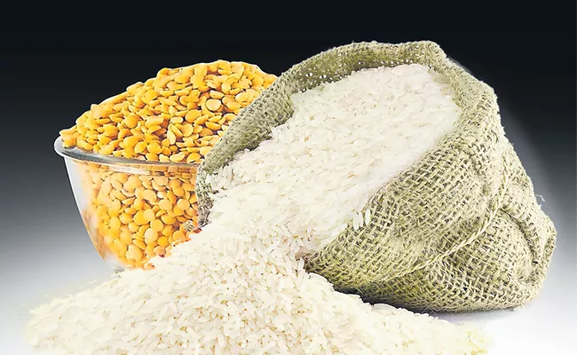 Kandi Pulse Will Given Along With Ration Rice Distribution Says Government - Sakshi