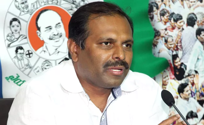 Government Chief Whip Gadikota Srikanth Reddy Fires On Chandrababu - Sakshi