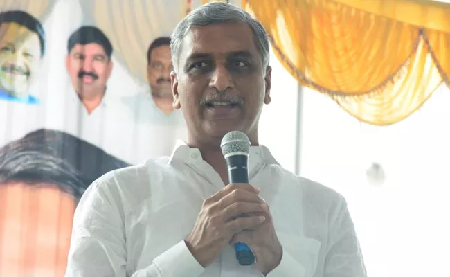 Harish Rao Said Veg And Non Veg Market Would Be Built Soon - Sakshi