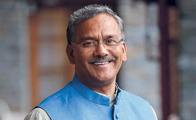 Uttarakhand CM Trivendra Singh Rawat Donates His 5 Months Salary - Sakshi