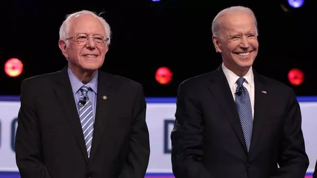 Bernie Sanders or Joe Biden win the Electoral College - Sakshi