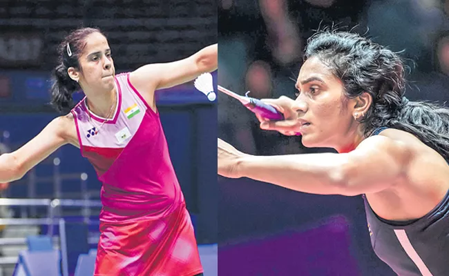 Saina Nehwal, PV Sindhu Handed Tough Draws - Sakshi