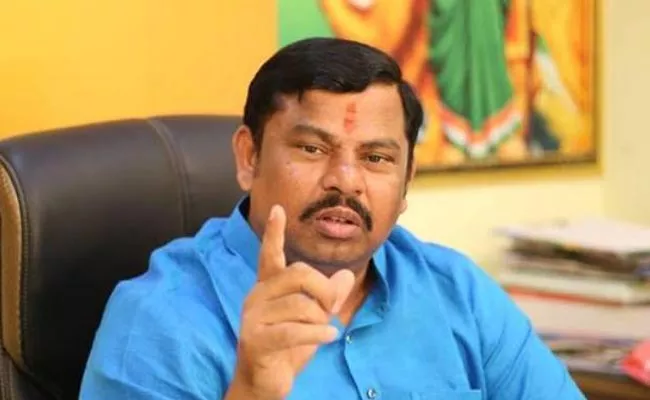 BJP MLA Raja Singh Criticised TRS Over Governor Speech - Sakshi