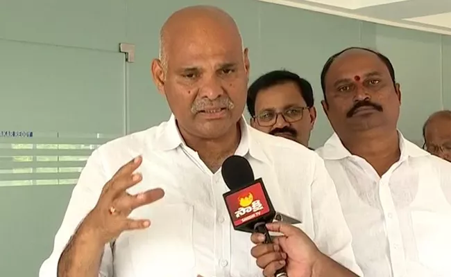 YSRCP MLA Kolusu Partha Sarathy Firs On Chandrababu - Sakshi