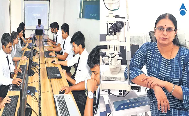 Eye Damage With Digital Education in Exams Time - Sakshi