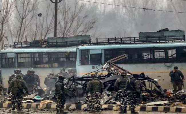 Report Teenager Bought Chemicals On Online To Prepare Bomb For Pulwama Attack - Sakshi