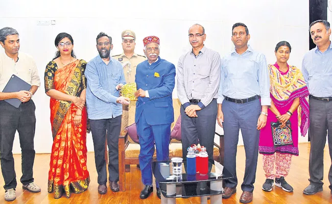 Bandaru Dattatreya Visited IITH At Sangareddy District - Sakshi