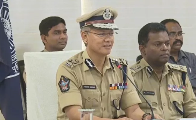 AP DGP Gautam Sawang Video Conference - Sakshi