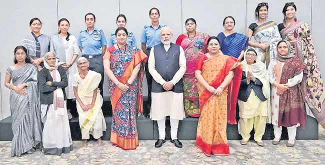 President Ram Nath Kovind conferred Nari Shakti Puraskar Awards - Sakshi